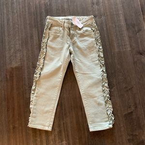 Gymboree Super Skinny Jeans Army Green Size 6